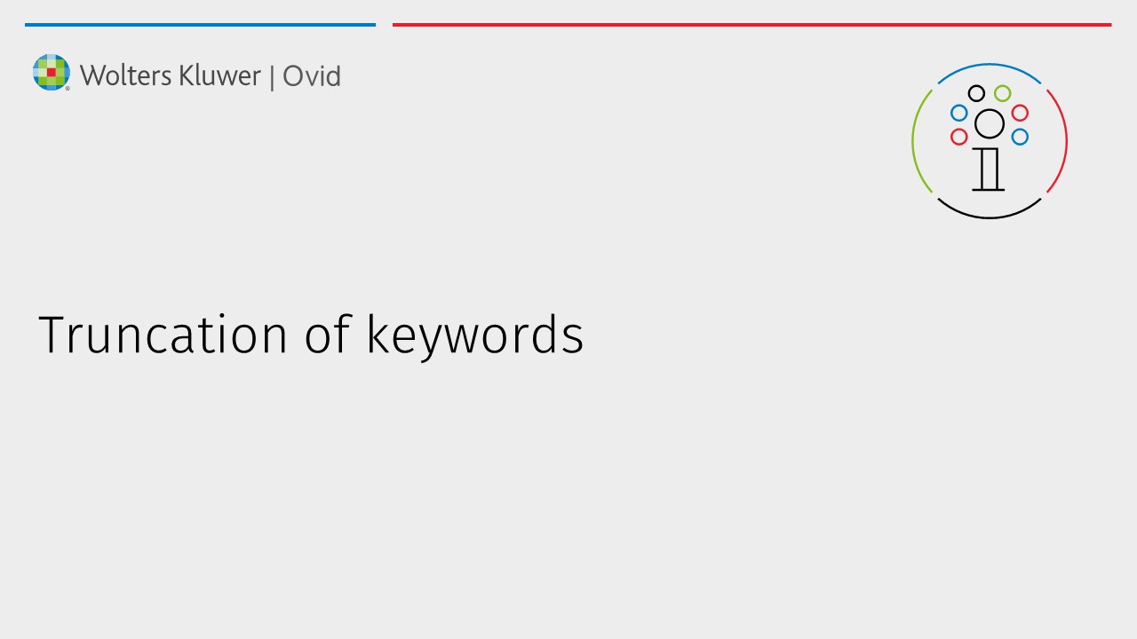 How to use truncation
